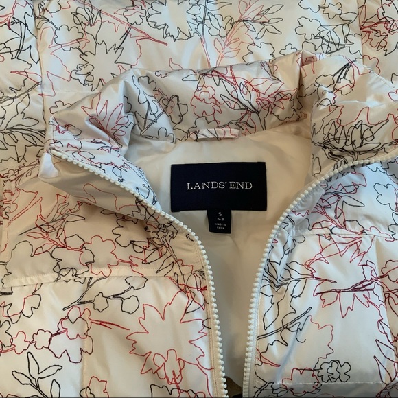 Lands End Women’s Down Puffer Vest Size S - Picture 7 of 8